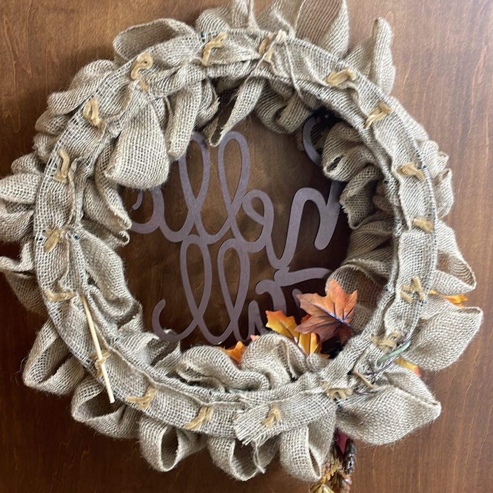 * Fall Wreath - Picture 5 of 6